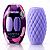 Masturbador Egg Vazado Athena Eros Pretty Love Roxo - Imagem 1