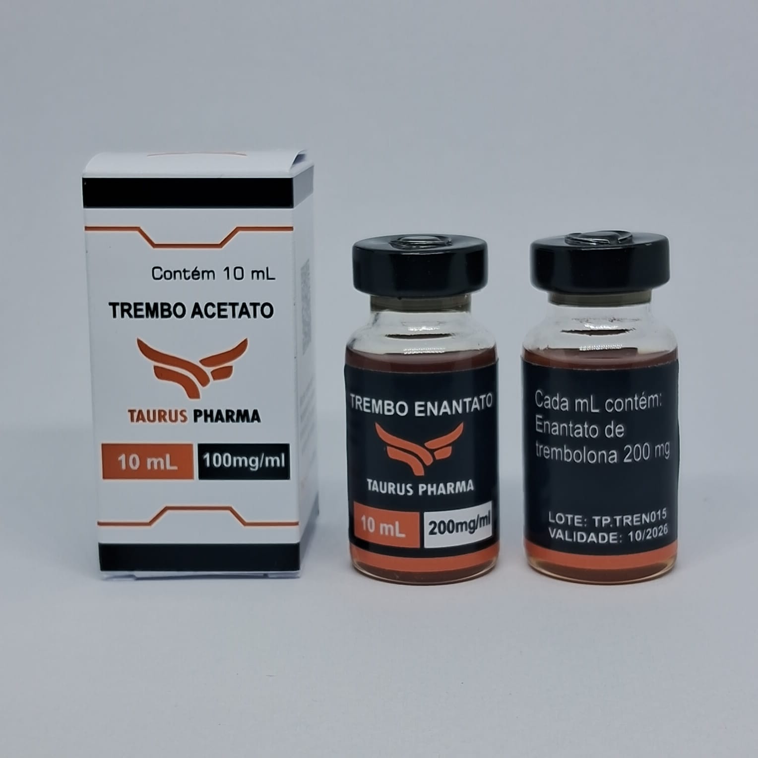 Acetato de Trembolona 100mg - 10ml Taurus Pharma - Imagem 1