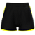 Short Beach Tennis Feminino Preto e Amarelo Fluor - Imagem 4