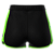 Short Beach Tennis Feminino Preto e Verde Fluor - Imagem 4