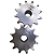 Engrenagem Simples ANSI 40 12Z - Imagem 1
