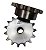 Engrenagem Simples ANSI 40 15Z - Imagem 3