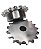 Engrenagem Simples ANSI 40 17Z - Imagem 2