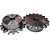 Engrenagem Simples ANSI 40 17Z - Imagem 1