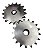 Engrenagem Simples ANSI 40 17Z - Imagem 3