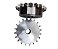 Engrenagem Simples ANSI 40 20Z - Imagem 3