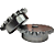 Engrenagem Simples ANSI 40 20Z - Imagem 1