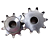 Engrenagem Simples ANSI 50 10Z - Imagem 1