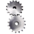 Engrenagem Simples ANSI 50 16Z - Imagem 1