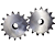 Engrenagem Simples ASA 60 15Z - Imagem 1