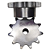 Engrenagem Simples ANSI 80 11Z - Imagem 1
