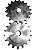 Engrenagem Simples ANSI 100 18Z - Imagem 1