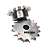 Engrenagem Simples Inox 304 ASA 40 17Z - Imagem 1