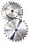 Engrenagem Simples Inox 304 ASA 60 26Z - Imagem 2