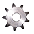 Engrenagem Simples DIN 08B 9Z - Imagem 1