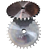Engrenagem Simples ASA 40 34Z - Imagem 1