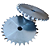 Engrenagem Simples ASA 50 28Z - Imagem 1