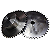 Engrenagem Simples ASA 50 43Z - Imagem 1
