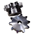 Engrenagem Simples ASA 60 10Z - Imagem 1