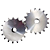 Engrenagem Simples ASA 60 17Z - Imagem 1