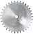 Engrenagem Simples ASA 60 33Z - Imagem 1