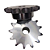 Engrenagem Simples ANSI 80 14Z - Imagem 1