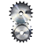 Engrenagem Simples ANSI 80 19Z - Imagem 1