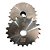 Engrenagem Simples Inox 304 ASA 60 21Z - Imagem 2