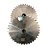 Engrenagem Simples Inox 304 ASA 40 36Z - Imagem 1