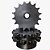Engrenagem Dupla DIN 08B Z16 SKF - Imagem 1