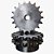 Engrenagem Dupla ANSI 40 Z18 SKF - Imagem 1