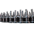CORRENTE SIMPLES ASA 40 INOX PINO SALIENTE - Imagem 3
