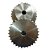 Engrenagem Dupla ASA 40 31Z - Imagem 1