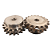 Engrenagem Dupla ASA 50 18Z - Imagem 2