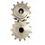 Engrenagem Tripla ASA 60 13Z - Imagem 1