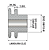 Engrenagem Dupla Inox 304 ASA 40 09Z - Imagem 1
