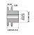 Engrenagem Dupla Inox 304 ASA 60 29Z - Imagem 1