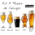 Kit 5 Taças de Cerveja (Cristal) - Imagem 1