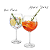2 Taças de Cristal para Drinks - Gin Tonic/Aperol - Imagem 1