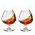 2 Taças de Conhaque Cristal - Cognac - Imagem 1