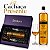 kit Cachaça com 2 Taças Alambique Cristal + Flocos de Ouro - Imagem 1