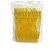 Lacre para Malote PP 16cm Amarelo PCT C/100 UN - Imagem 1