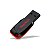 Pen Drive 16GB Sandisk Cruzer Blade Preto e Vermelho - Imagem 1