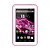 Tablet Multilaser M7S Rosa Quad Core Android 4.4 Kit Kat Dual Câmera Wi-Fi Tela Capacitiva 7" Memória 8GB - NB186 - Imagem 1