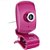 Webcam Multilaser Facelook com Microfone USB Rosa - WC048 - Imagem 1