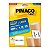 Etiqueta Pimaco InkJet+Laser Branca Carta 8296 C/225 Etiquetas - Imagem 1