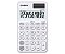 Calculadora de Bolso 10 Dígitos Cálculo de Hora Branca CASIO SL-310UC-WE-N-DC - Imagem 1
