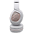 Headset Letron Bluetooth Dobrável com Microfone Integrado Branco Miccell VQ-BO9 - Imagem 2