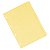 Divisória Oficio Cartolina Amarela 6 Projeções Livramento - Imagem 1