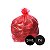 Saco de Lixo Vermelho P.6 200LTS PCT C/100 UN - Imagem 1